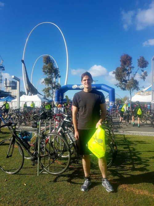 Tim Clifford at Ride2Work Day Breakfast